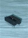 Soquete para circuito integrado de 14 pinos