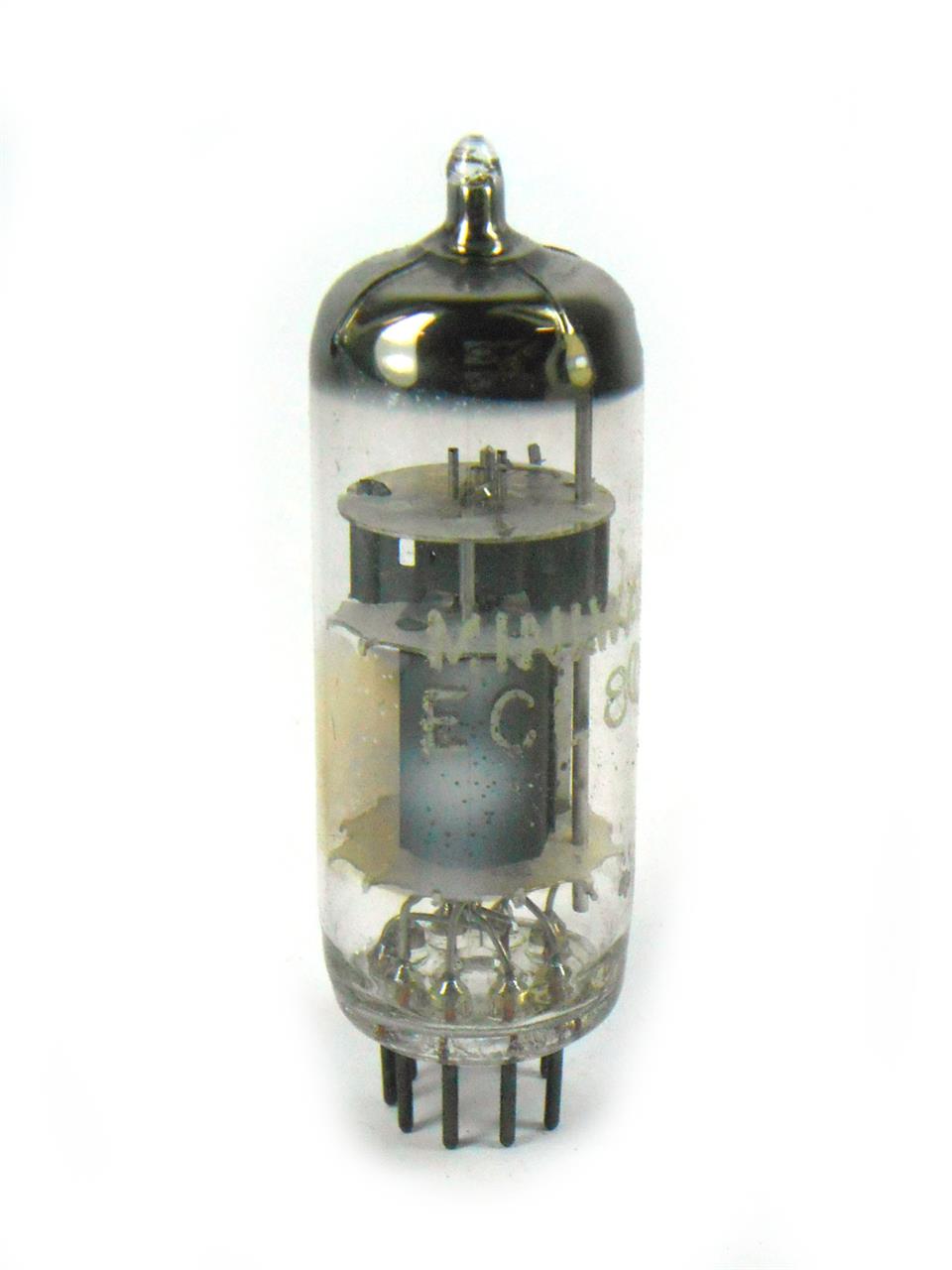 Válvulas pentodo com triodos conjugados - Válvula ECL80/6AB8 Miniwatt