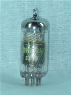 Válvulas eletrônicas pentodo amplificadoras com base rimlock de 8 pinos - Válvula EF42 Tungsram