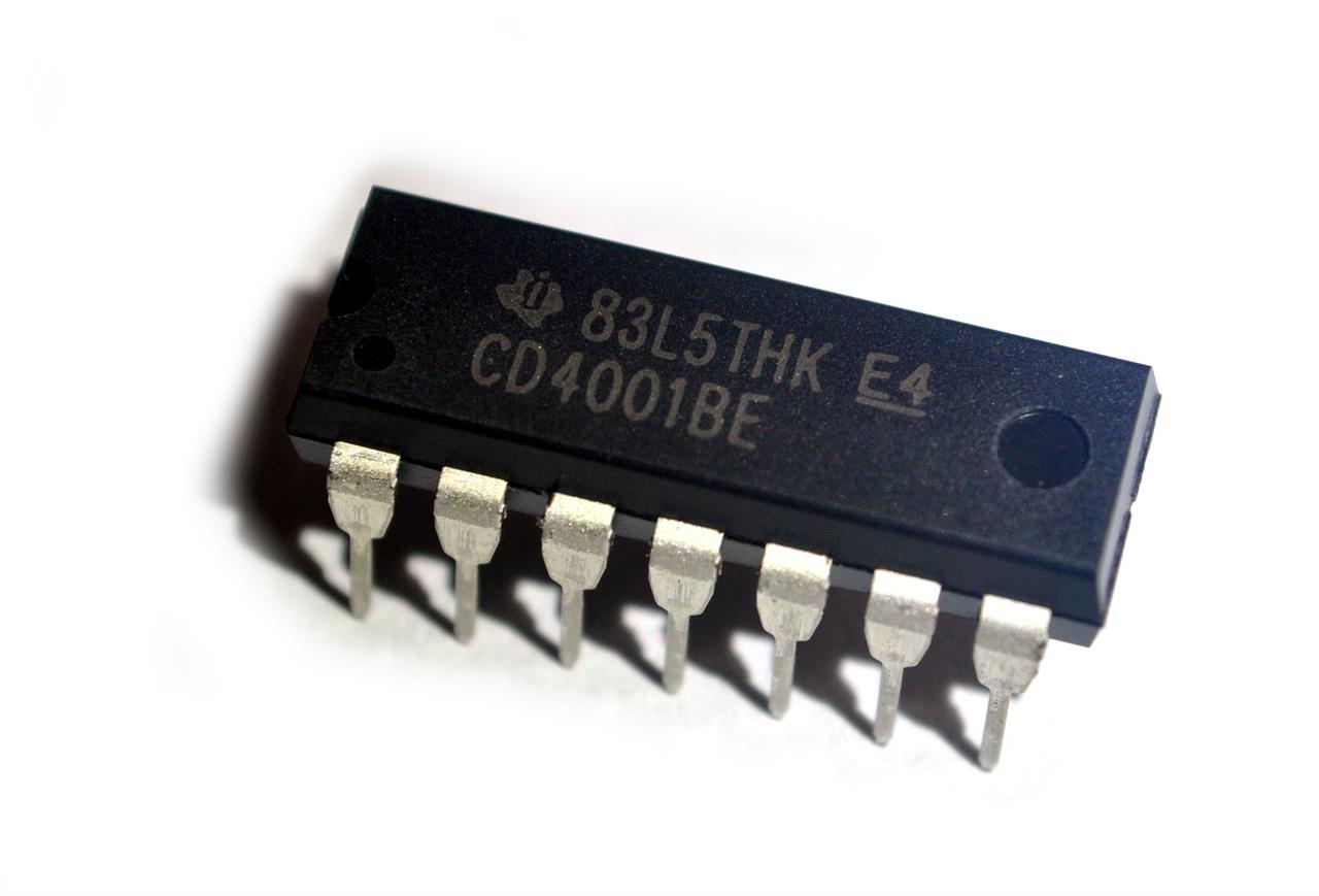 Circuitos integrados - Circuito Integrado CD4001BE