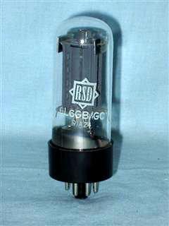 Válvula Eletrônica 6L6GC/GB RSD