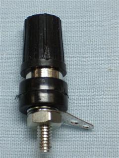 Conectores tipo Bornes - Borne Plástico Isolado Preto
