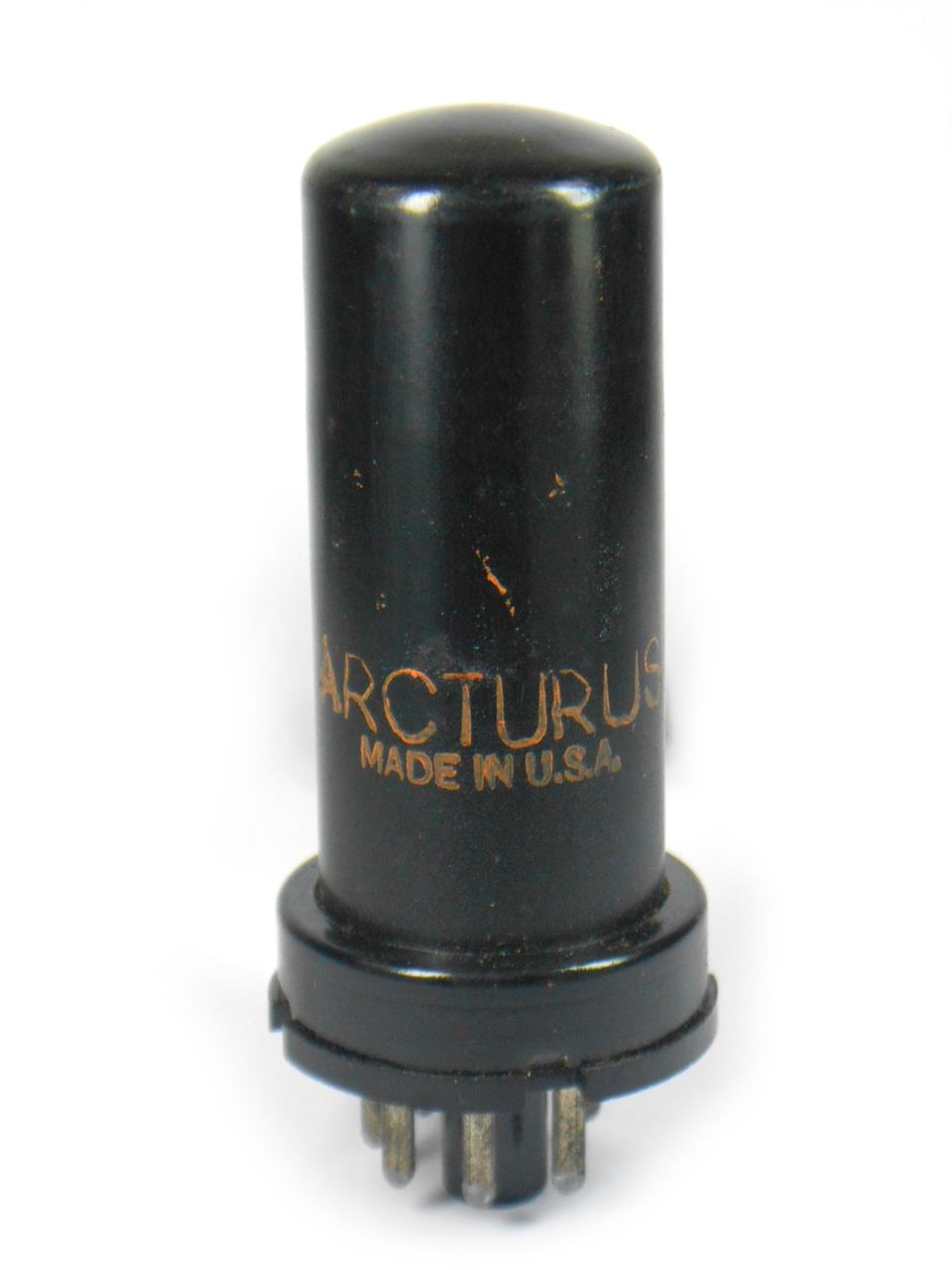 Válvulas pentodo de potência para áudio com base octal - Válvula 12A6 Arcturus