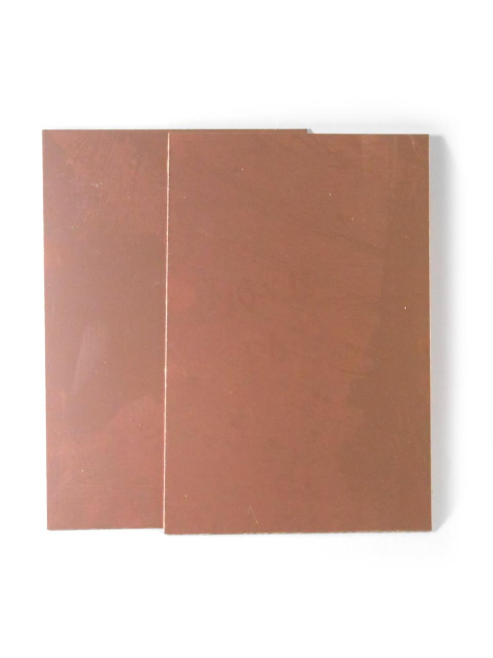 Placa de fenolite face dupla 10x15cm